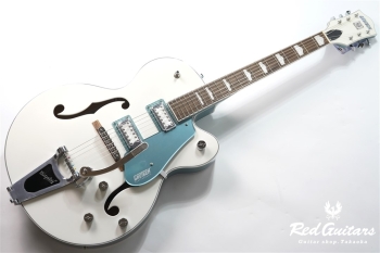 G5420T-140 ELECTROMATIC 140TH DOUBLE PLATINUM HOLLOW BODY WITH BIGSBY - Two-Tone Pearl Platinum/Stone Platinum